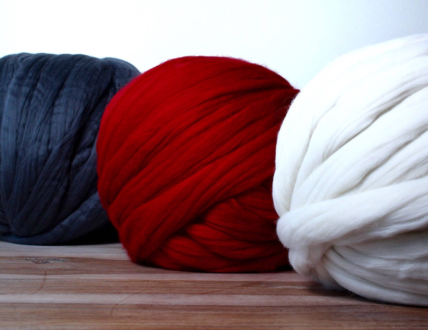 Super thick Yarn 317 oz 9 kg for blanket 3 inches 1 stick Etsy