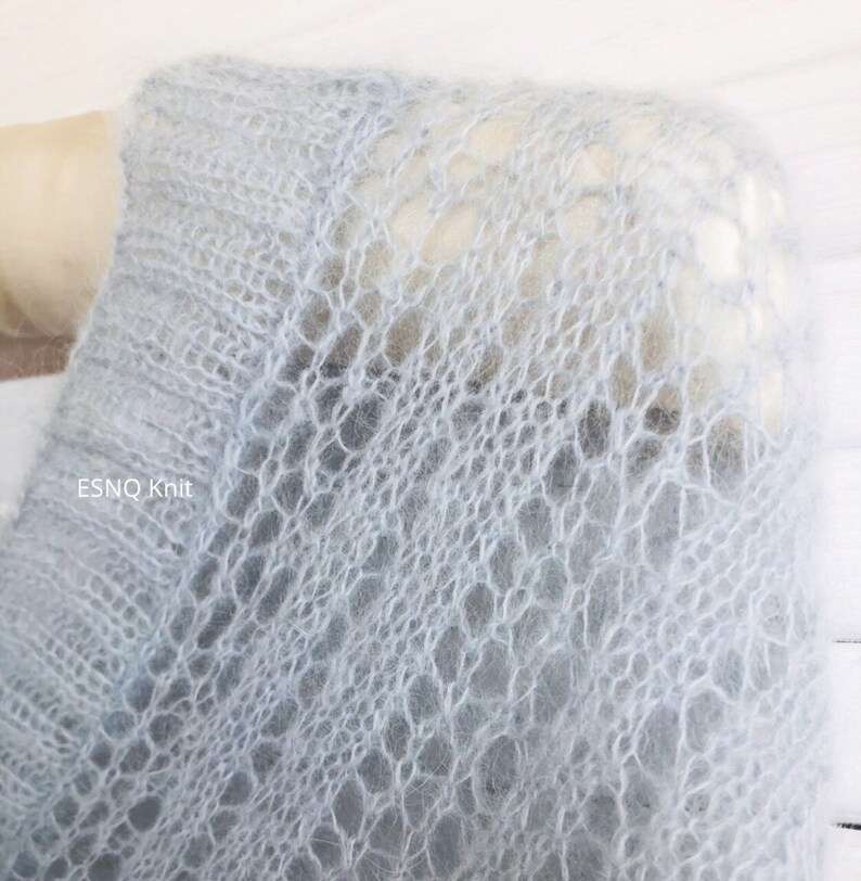 Plus size available Mohair poncho in 22 colors