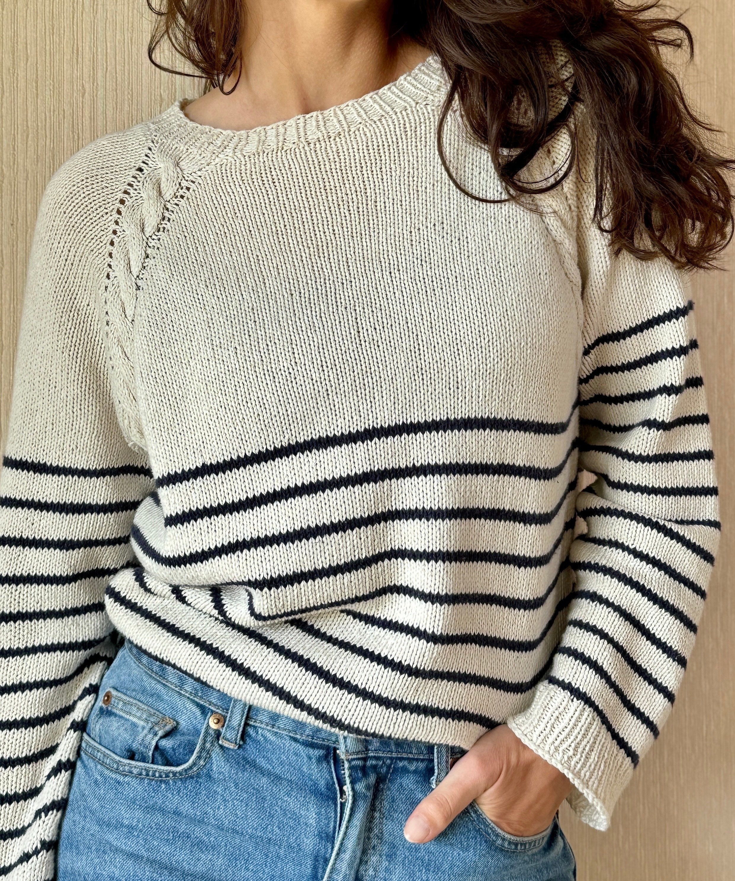 Beginner Friendly Summer Sweater Knitting Pattern | Daydream