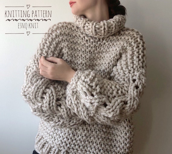 chunky knit jumper womens