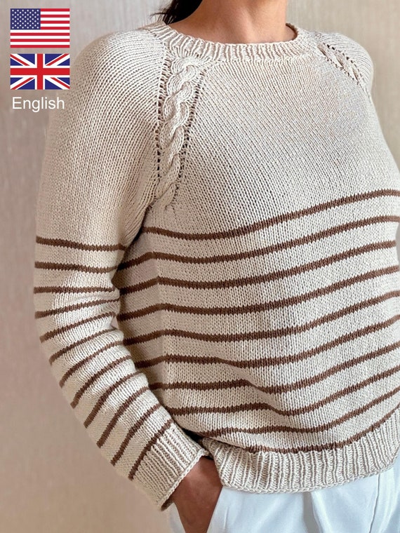 Beginner Friendly Summer Sweater Knitting Pattern | Daydream