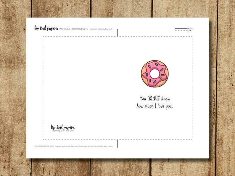 Printable Card Print at Home Instant Download Digital Etsy