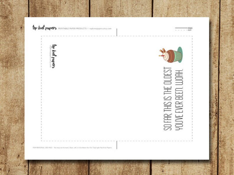 Printable Birthday Card Make Your Own Cards at Home - Etsy