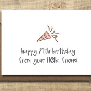 Printable Birthday Card -- Make Your Own Cards at Home, women&#39;s humor, instant download, DIY Card, printable