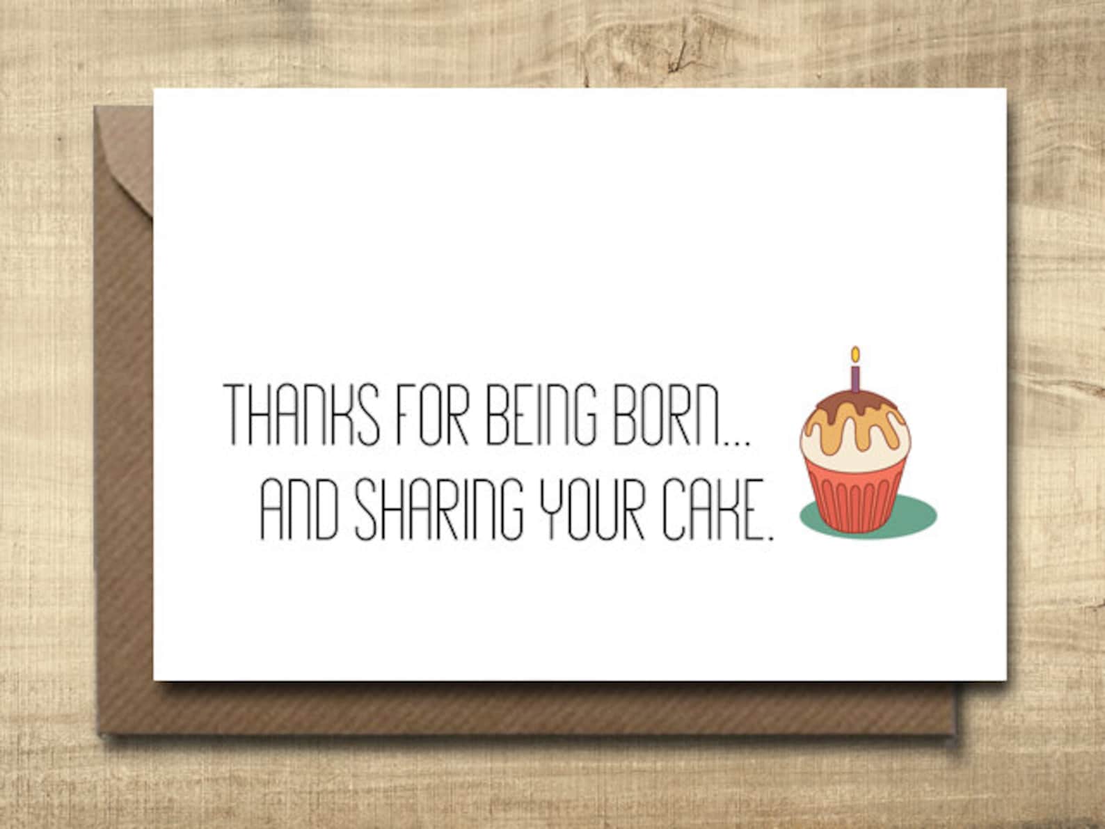 Printable Birthday Card -- Make Your Own Cards at Home, Instant ...