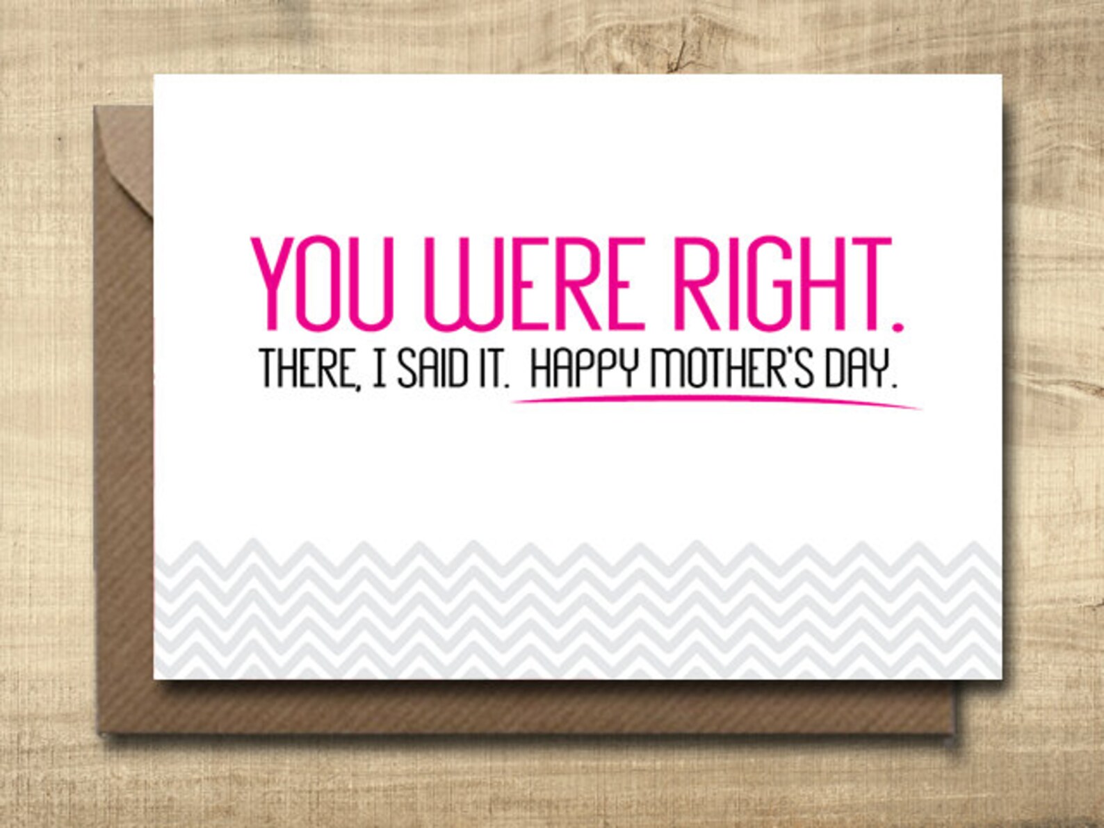 Printable Mother's Day Card -- Make Your Own Cards at Home, Instant ...