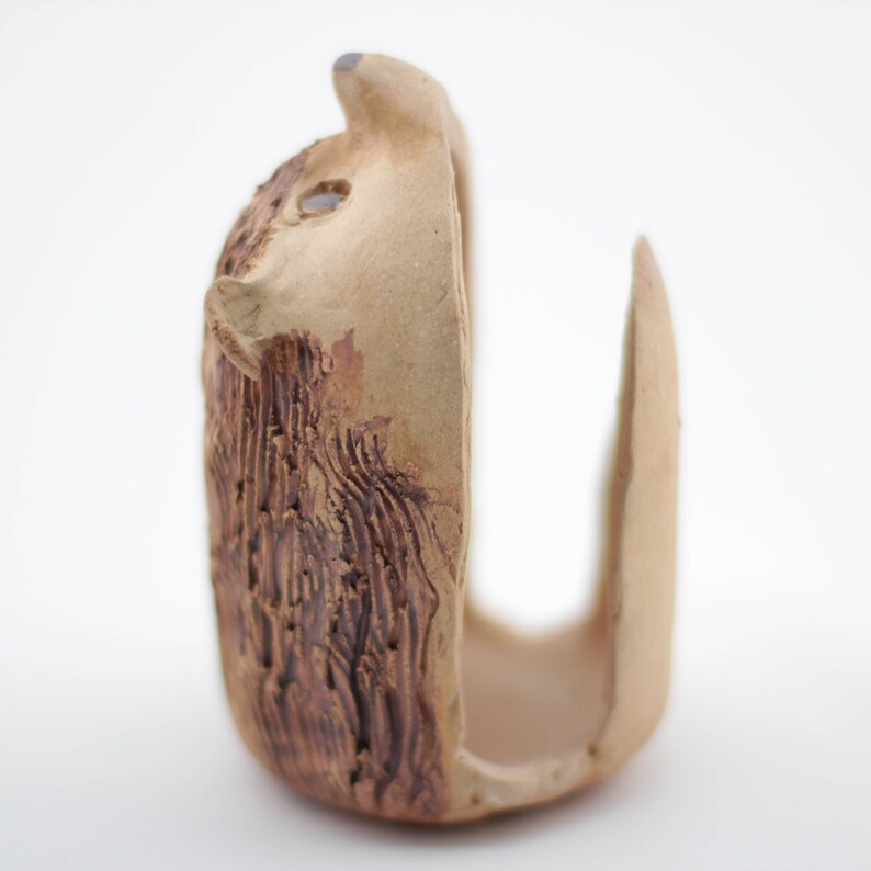 Handmade Ceramic Hedgehog Gift Organization Mail Holder Hedgehog Decor In Stock /& Ready to Ship! Hedgehog Sponge Holder Napkin Holder
