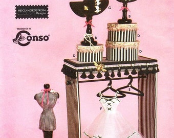 Simplicity Sewing Downloadable PDF Pattern 9593  - Doll Display Accessories for 15 1/2" Dolls
