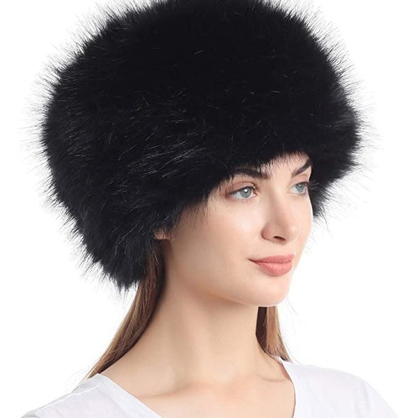 Modèle de bonnet de fourrure russe