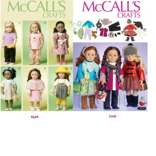 DIY Printable Sewing Pattern 18in Doll Pdf Bundle - Etsy