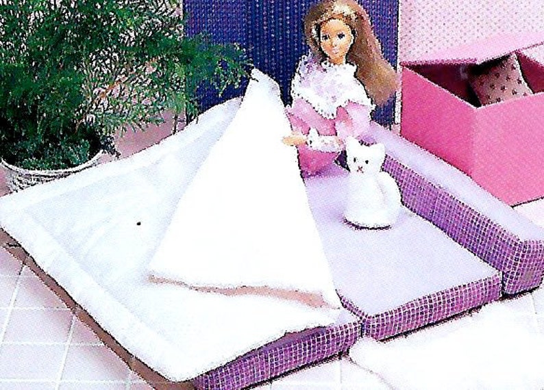 Fashion Doll Furniture DIY Printable Sewing Pattern Etsy