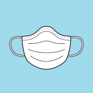フェイスマスクの印刷可能なパターンブック