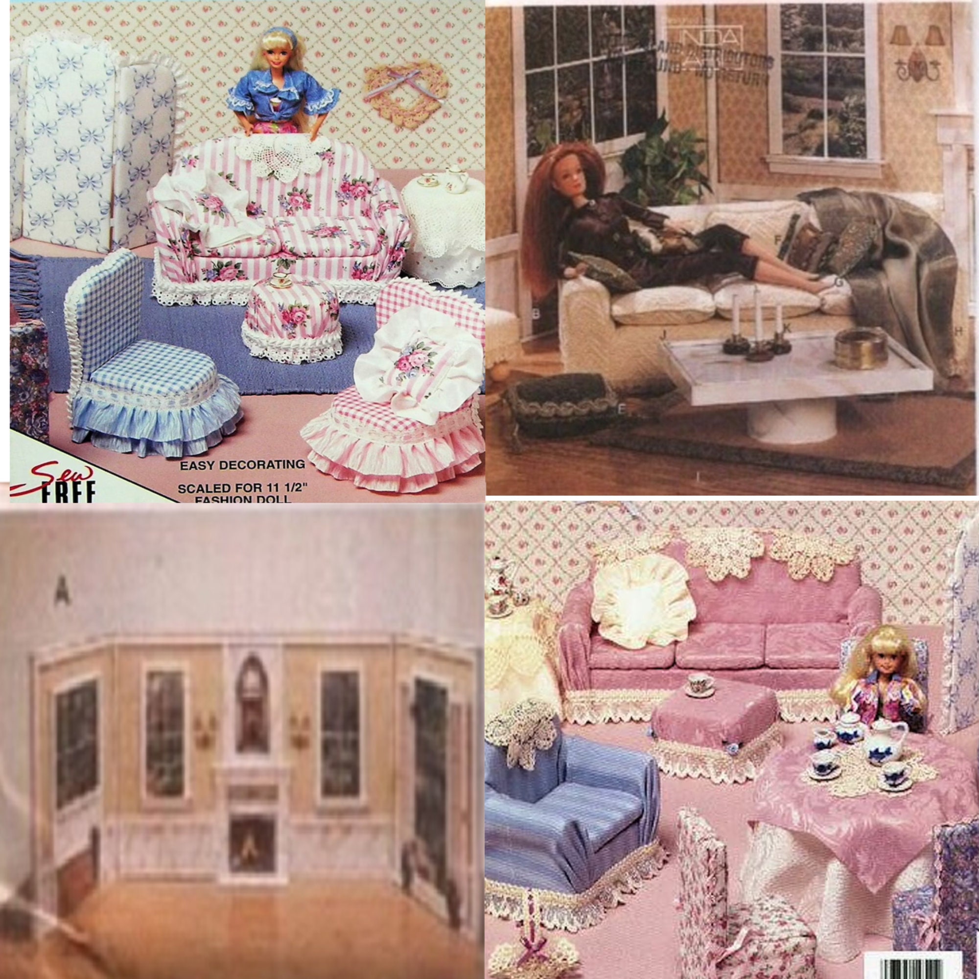 Handmade barbie online furniture for sale