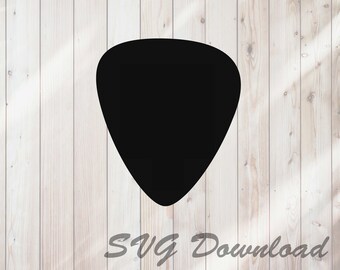 Guitar Pick Svg Etsy