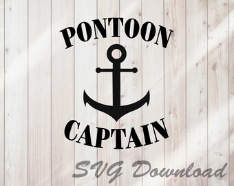 Pontoon Boat Svg Etsy