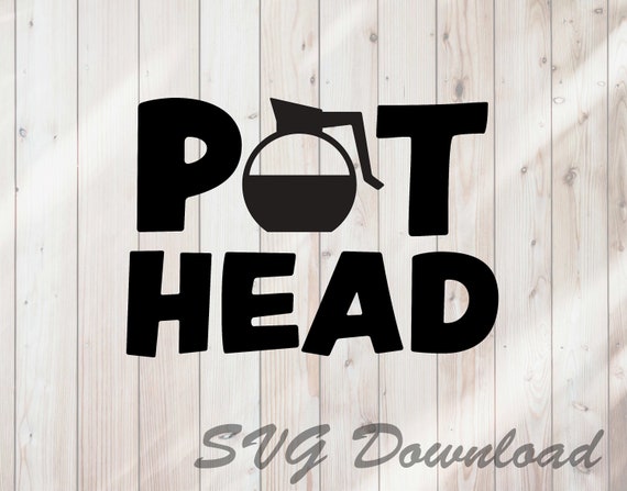 Download Coffee Pot Head Svg Instant Download Vinyl Craft Cutting Etsy