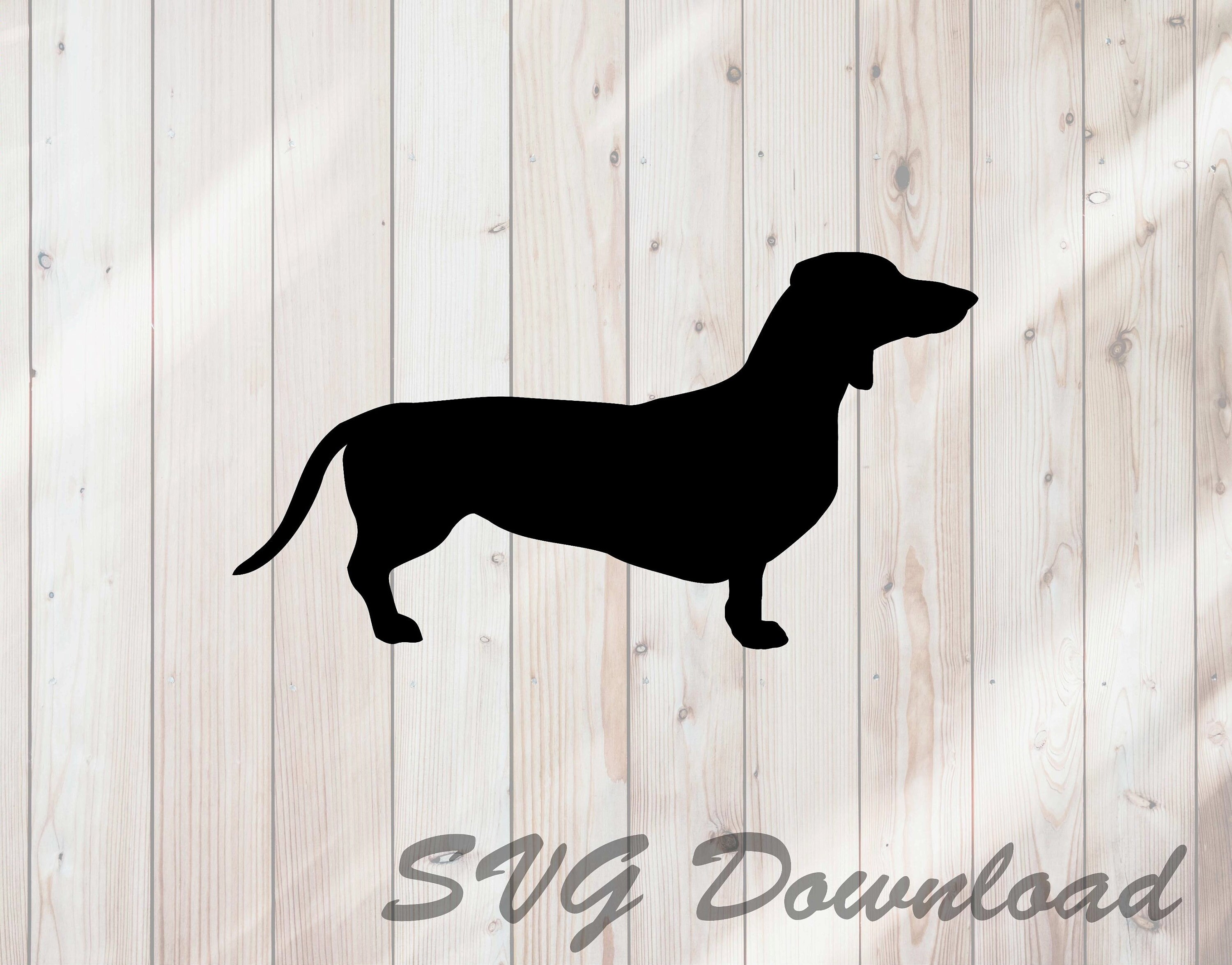 Dachshund Weiner Dog SVG Instant Download / Vinyl & Craft | Etsy