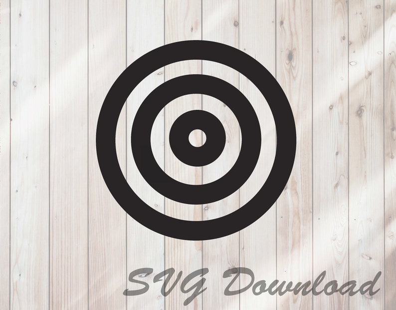Target Bullseye SVG Instant Download / Vinyl and Craft Cutting | Etsy