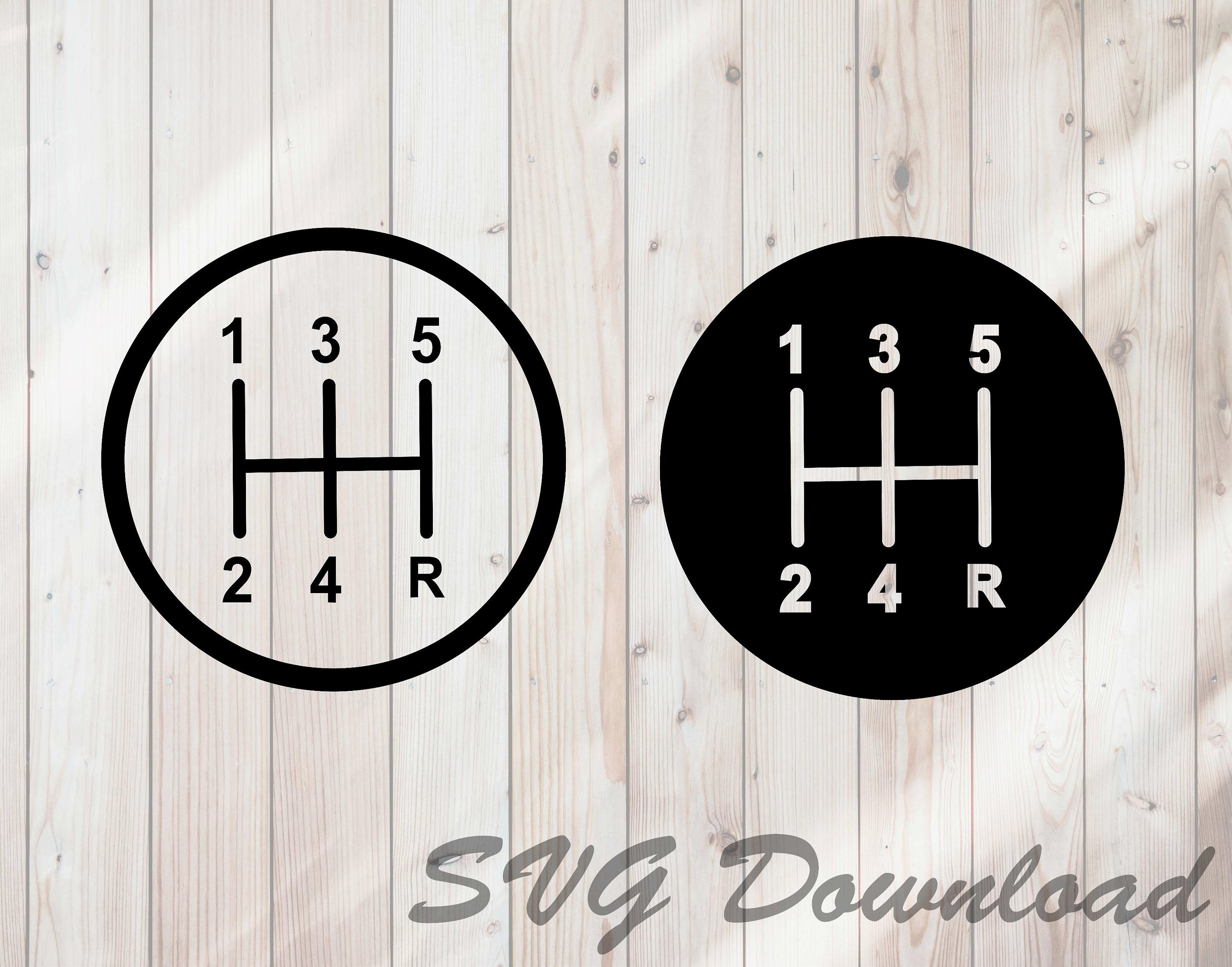Stick Shift SVG Manual Gear Shift SVG Instant Download / Etsy
