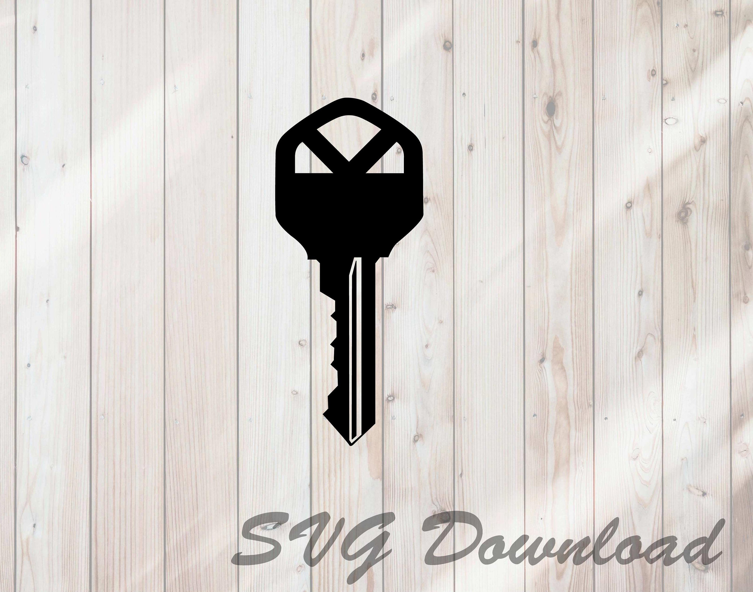 Key SVG House Key SVG Instant Download / Vinyl & Craft Etsy UK