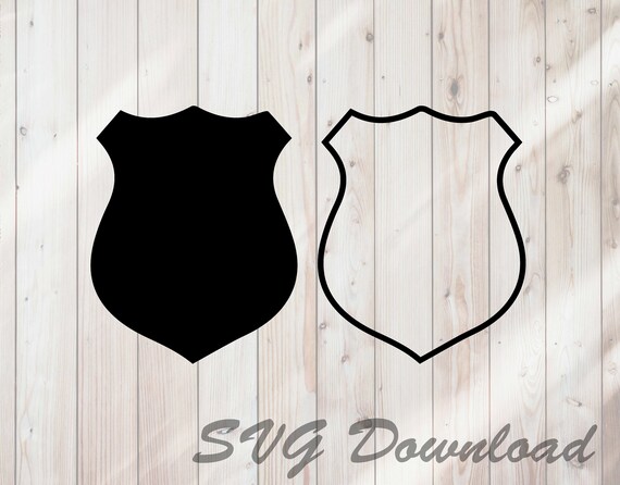 Download Police Officer Badge Svg Instant Download Vinyl Craft Etsy