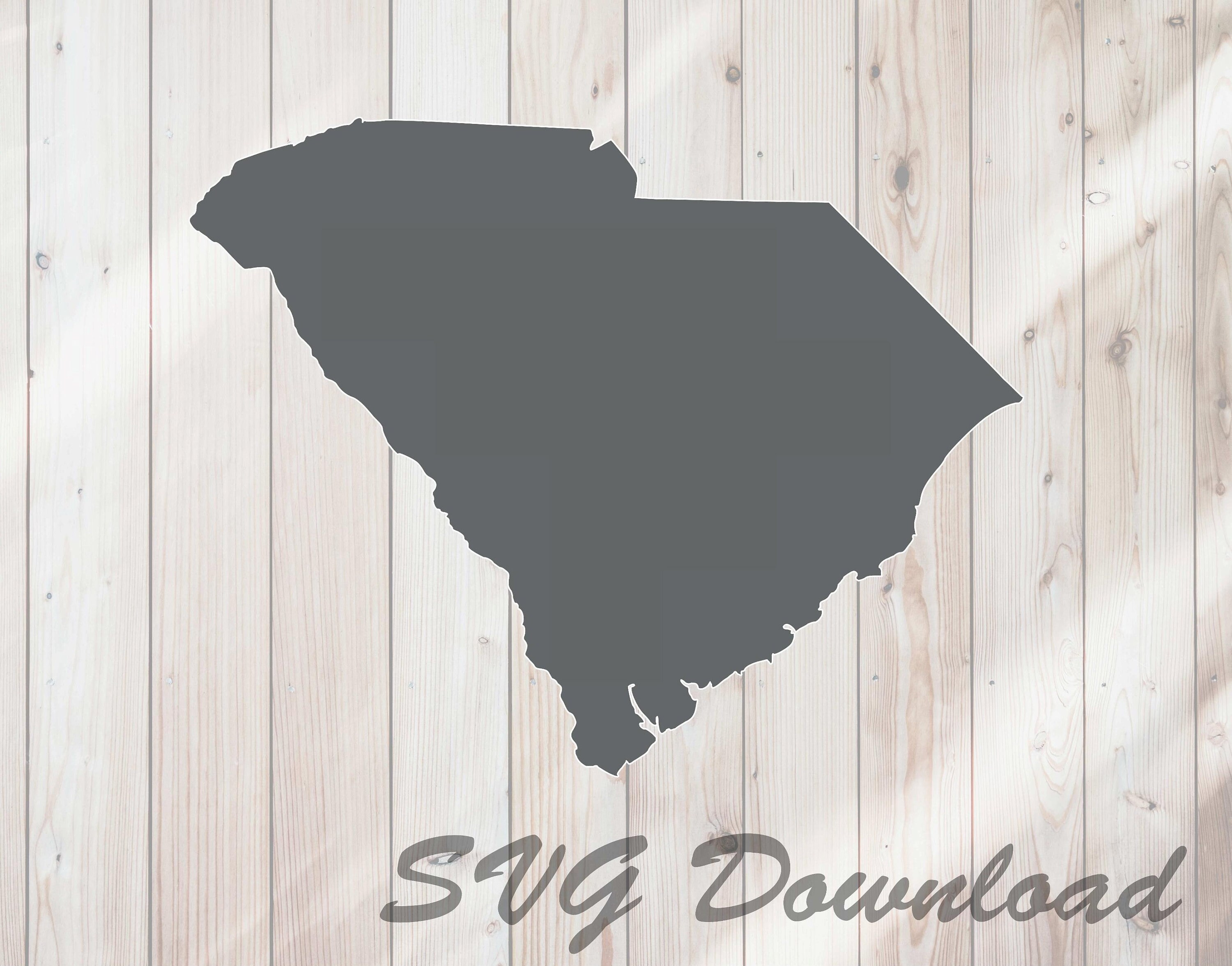 South Carolina Shape State Template SVG Instant Download / - Etsy India