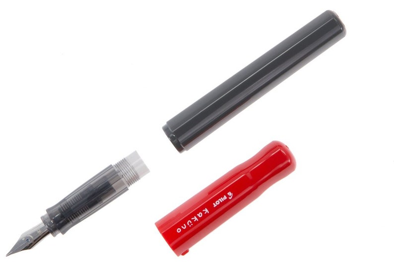 White Barrel Fine Fountain Pen Pilot Pen Kakuno Fountain Pen