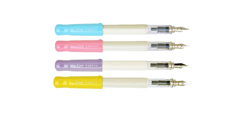 White Barrel Fine Fountain Pen Pilot Pen Kakuno Fountain Pen
