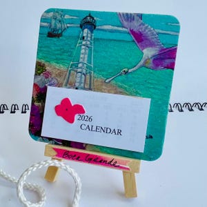 Calendario da tavolo di Boca Grande