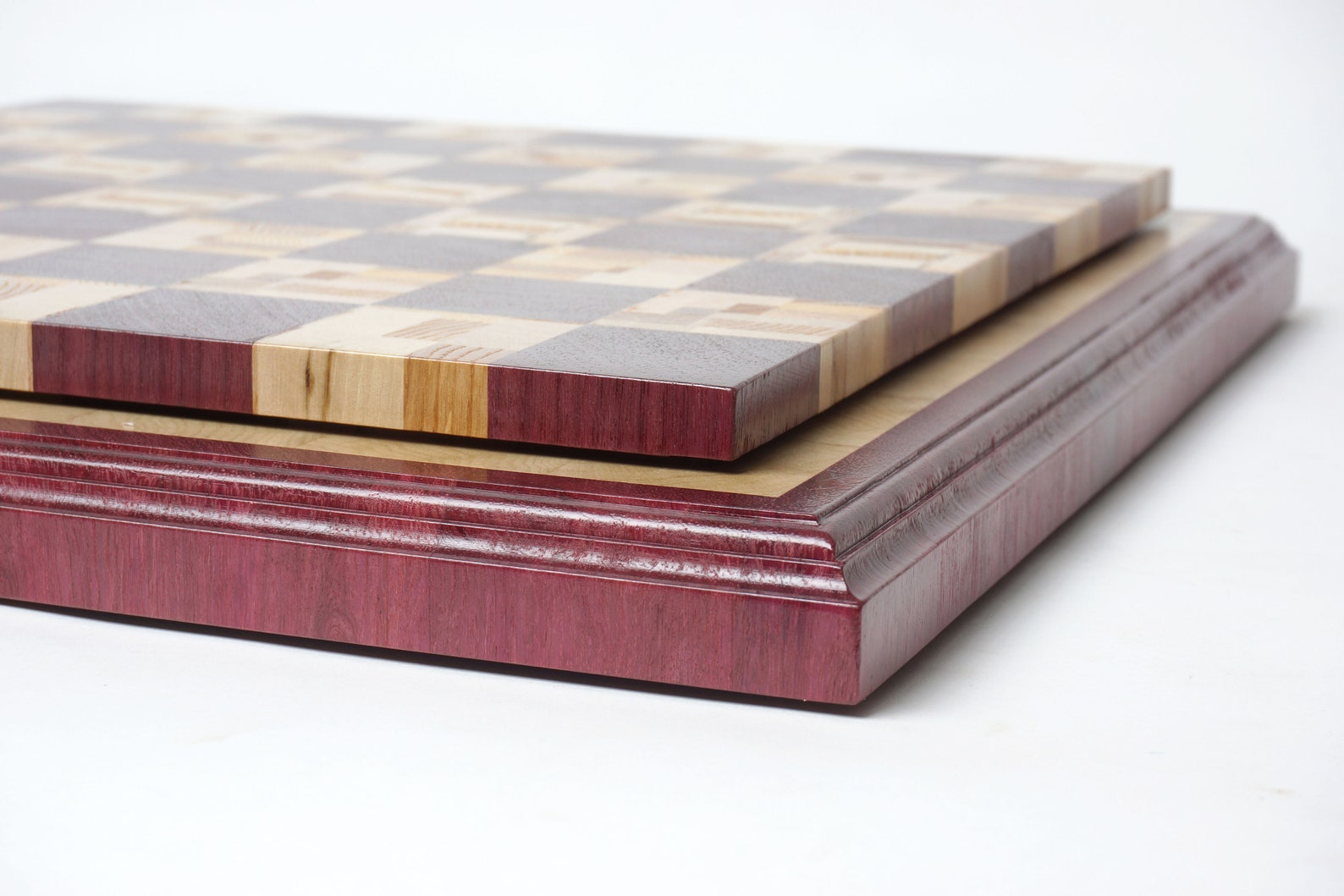 Chess. Chess Board. End Grain Chess Board. Wooden Chess Board. Etsy