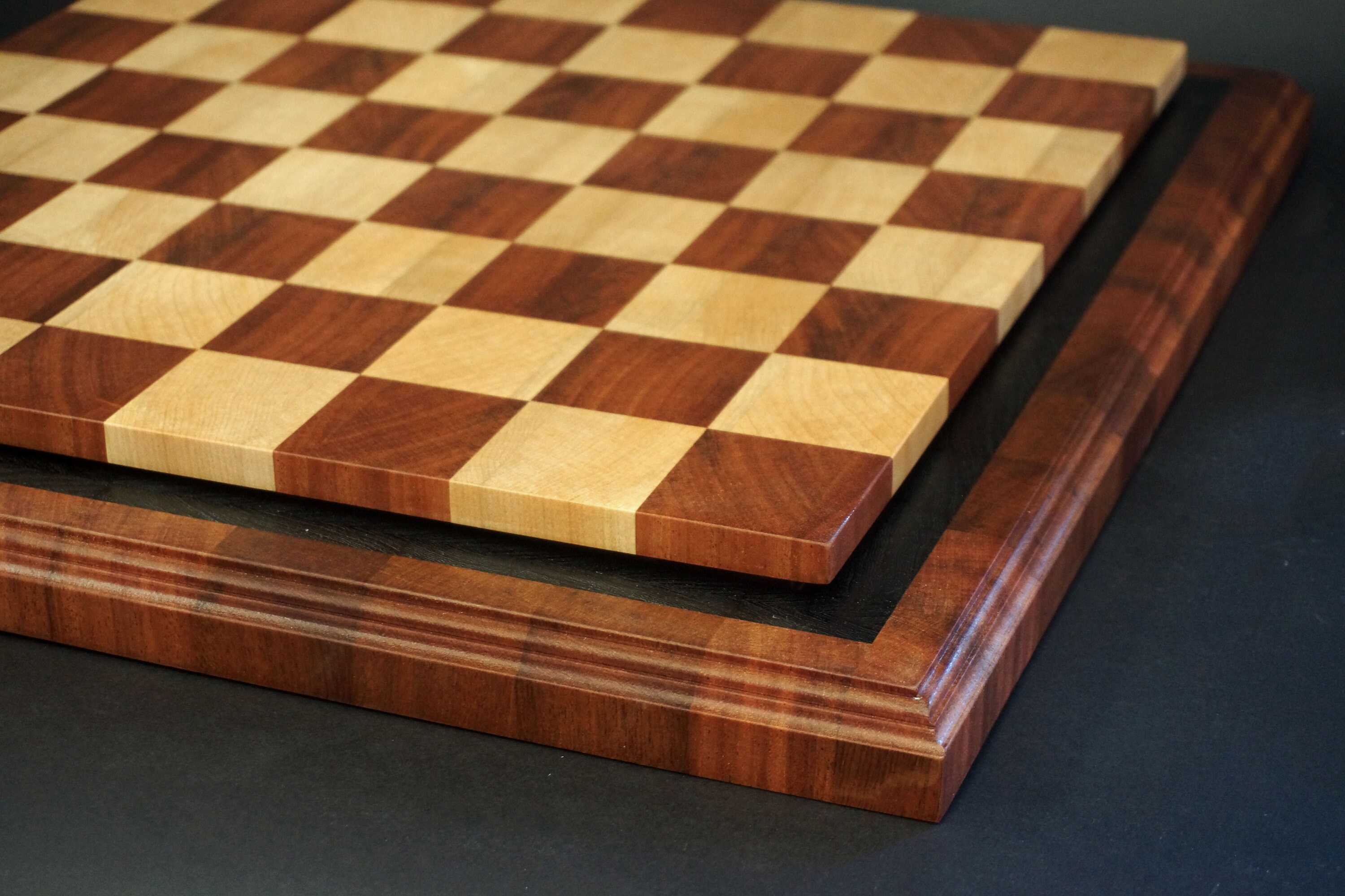 Chess. Chess board. End grain chess board. Wooden chess board. Etsy