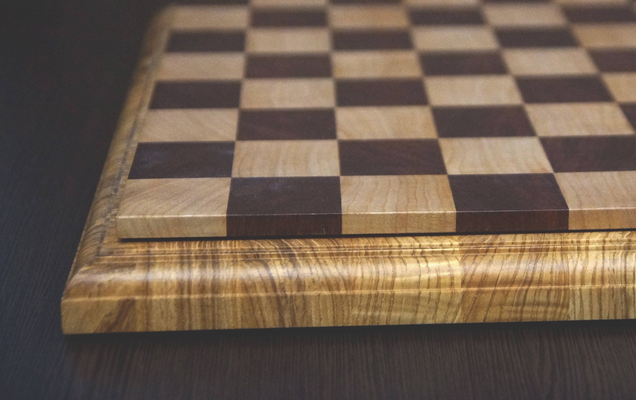 Chess. Chess board. End grain chess board. Wooden chess board. Etsy