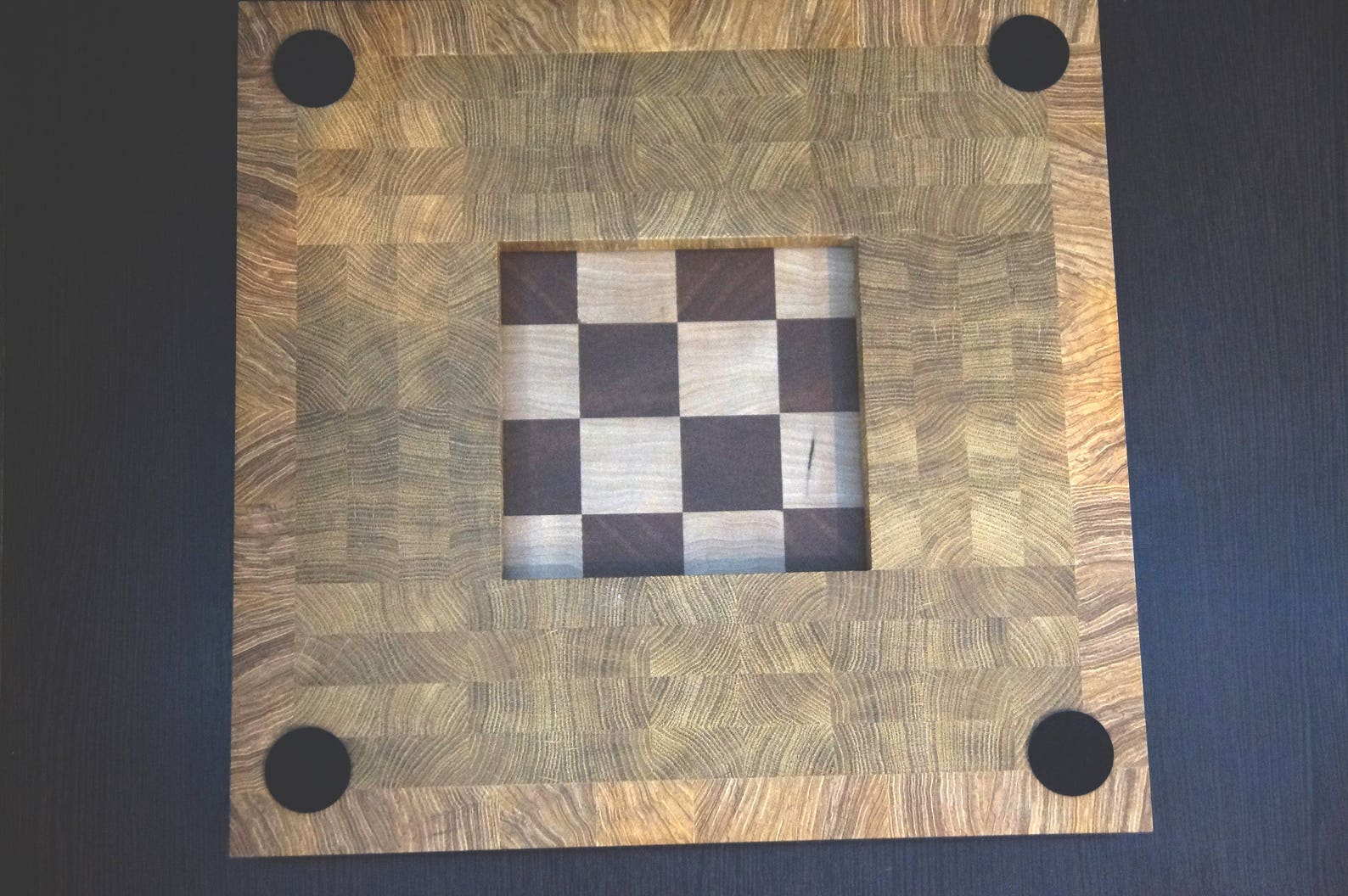 Chess. Chess board. End grain chess board. Wooden chess board. Etsy