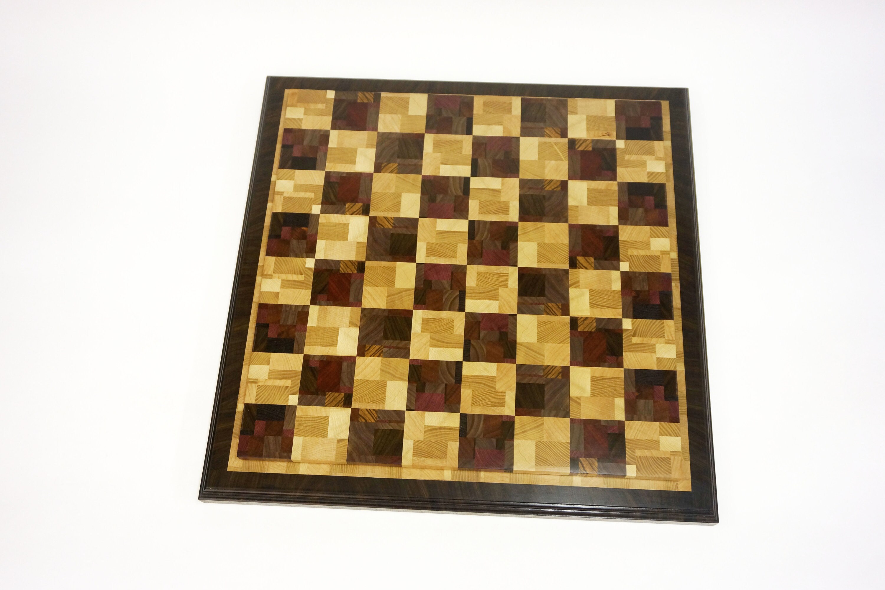 Chess. Chess Board. End Grain Chess Board. Wooden Chess Board. Etsy