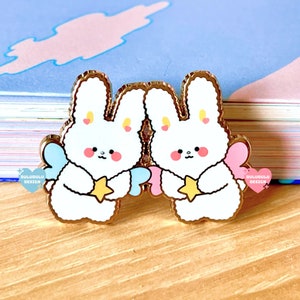ウィッシュバニーエナメルピン