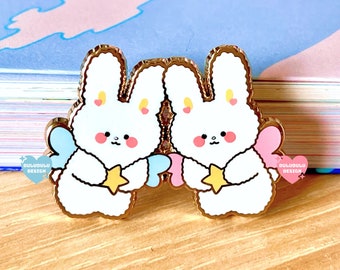 Wish Bunny Enamel Pin