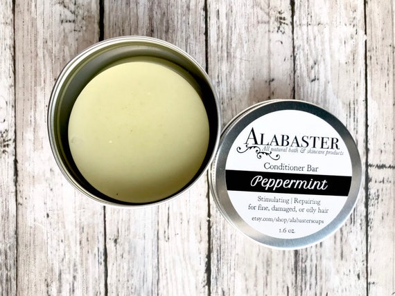 Peppermint Conditioner For Fine Damaged Or Normal To Oily Etsy