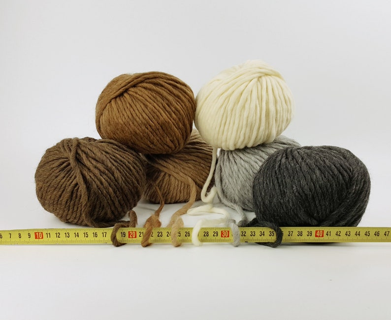 Wool Yarn Chunky Yarn Roving Merino Pure Wool Yarn Super Etsy