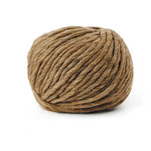 Beige Merinowolle, klobige Wolle, extra dicke Wolle