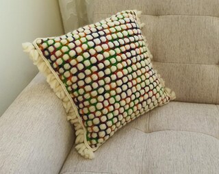 Cuscino Divano 30x50 EKOBLA: Federa Arcobaleno In Lino E Cotone, Perfetta Per Un Look Fresco E Colorato In Casa E Auto