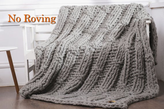 Roving yarn 2025 blanket