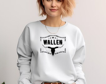 Design T-Shirt Instant download Wallen, Wallen Western T-Shirt, Cowboy Wallen Shirt PNG, Wallen Westerns gift