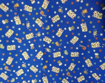 Tissu Chat Japonais Etsy