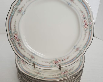 Noritake Ivory China Rothschild Salad Plate lot of 8