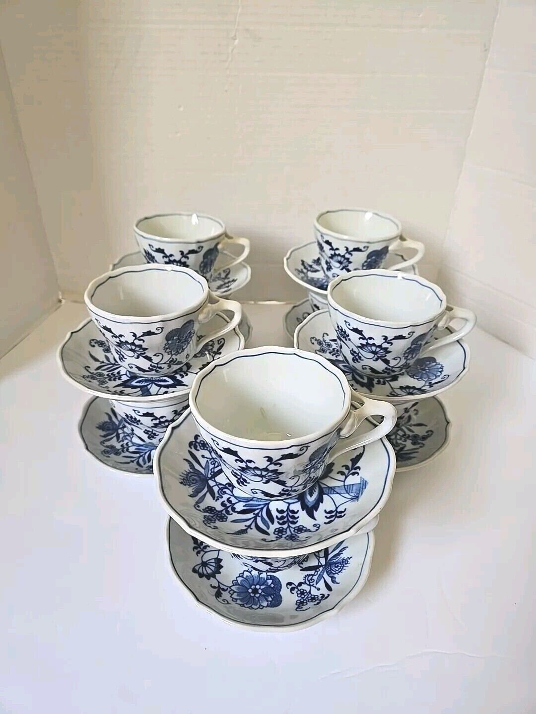 Vintage Blue Danube Japan Porcelaine Cup & Saucer Set Lot of 10 - Etsy