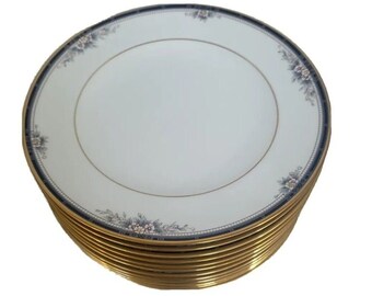 Lot Of 12 ~ Noritake Ontario Salad Plate