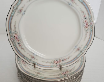 Lot Of 8~ Noritake Ivory China Rothschild Bread & Butter Plate