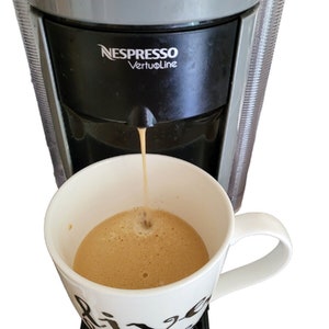 Nespresso by De'Longhi Graphite Metal Vertuo Coffee and Espresso
