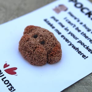 Perro de abrazo de bolsillo: muestra de amor canino, regalo del día de San Valentín, un recuerdo sincero, un recuerdo, un afecto preciado, un regalo de amor infinito.