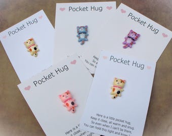 Pocket Hug Cat Token: Heartfelt Keepsake Gift